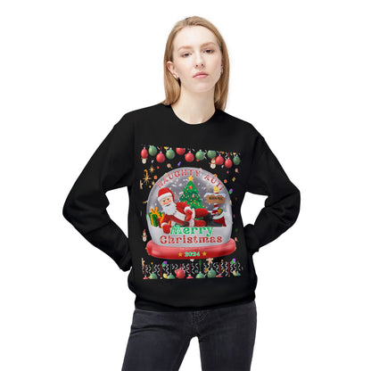 Naughty Auti Ugly Christmas Sweatshirt 2024 edition