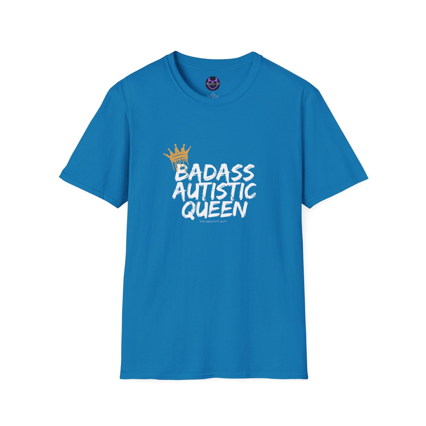 Badass Autistic Queen Tee | Empowerment & Awareness T-Shirt