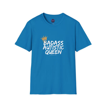 Badass Autistic Queen Tee | Empowerment & Awareness T-Shirt