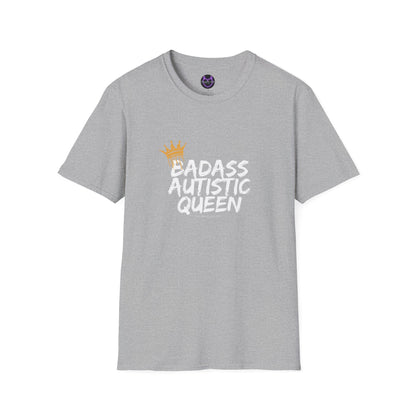 Badass Autistic Queen Tee | Empowerment & Awareness T-Shirt