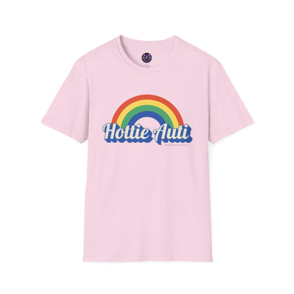 Hottie Auti Rainbow Unisex Tee | Colorful & Stylish T-Shirt