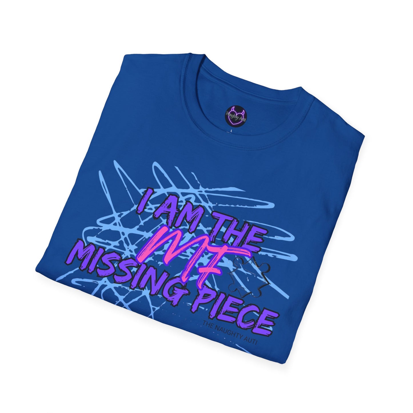 I Am The Missing Piece Design 2 Unisex T-Shirt - Fun & Playful Casual Wear