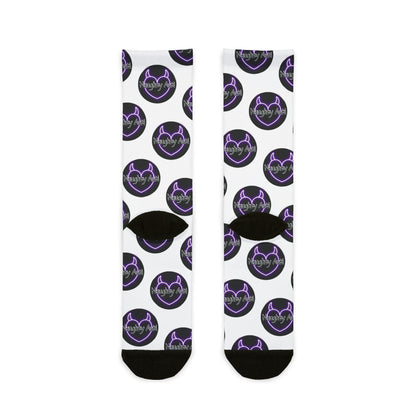 Naughty Auti Crew Socks with Unique Design - Perfect for Casual Wear and Gifts