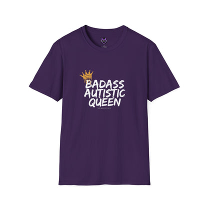 Badass Autistic Queen Tee | Empowerment & Awareness T-Shirt