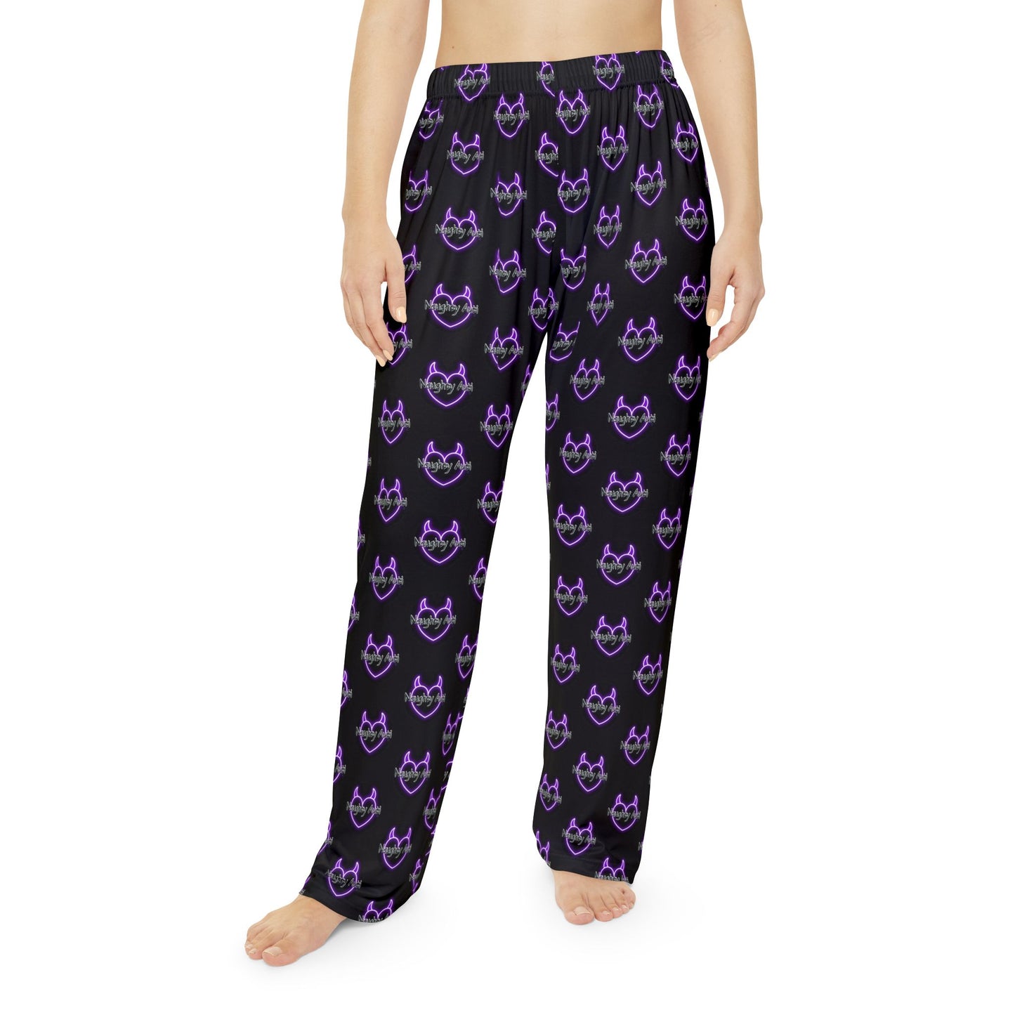 Naughty Auti-Themed Women's Pajama Pants for Relaxation and Sleep